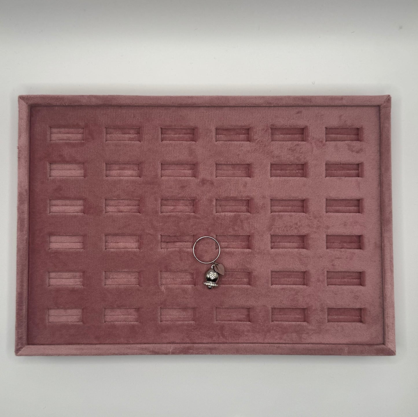 ANELLO CAMPANELLA E CUORE ACCIAIO