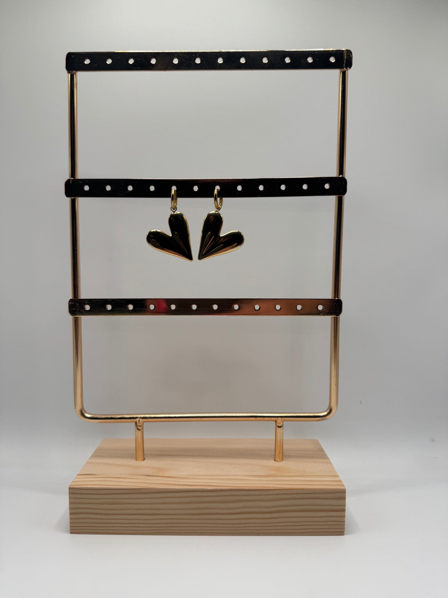 ORECCHINI CON CHARM A CUORE ORO