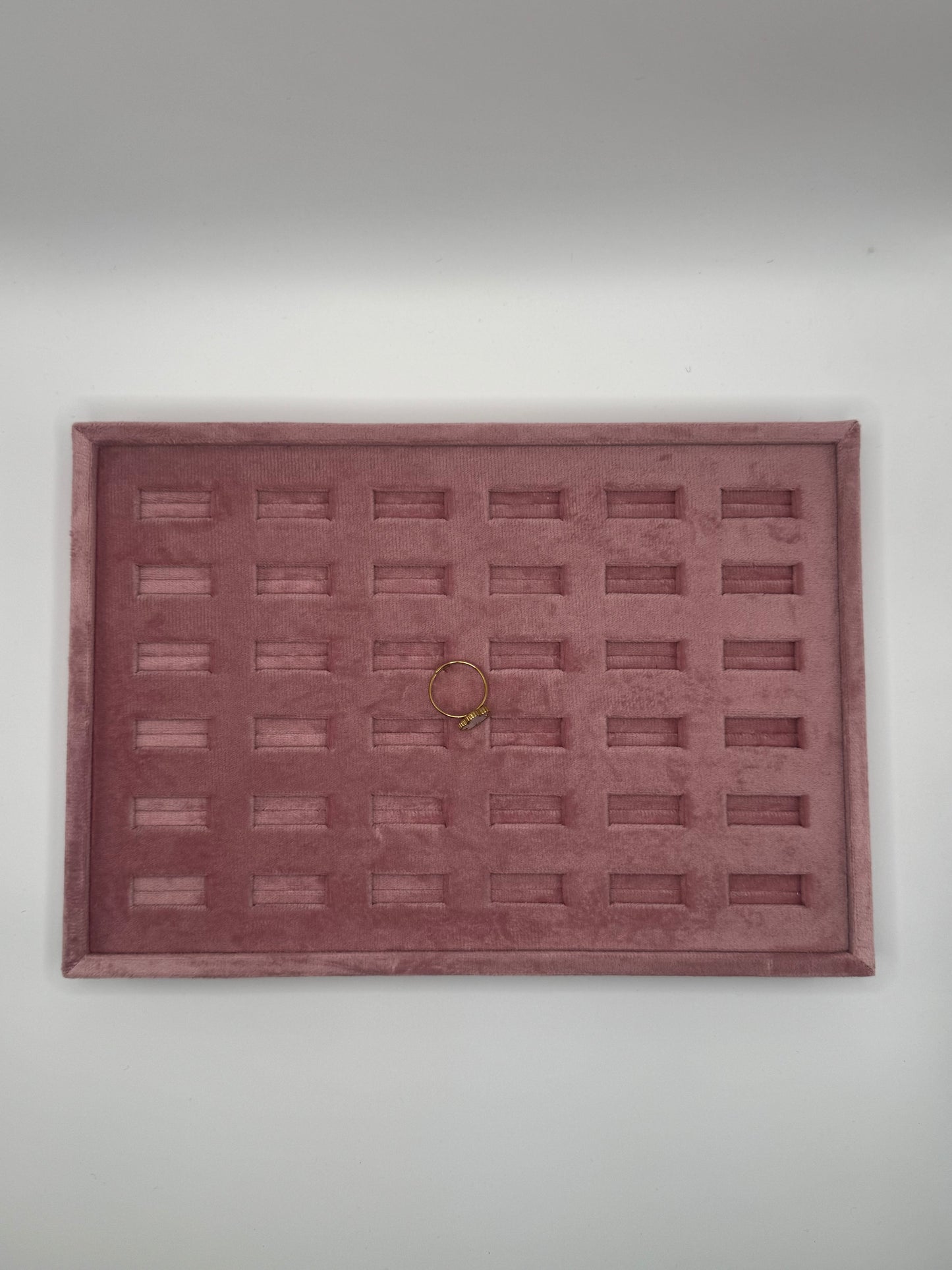 ANELLO FIORE BIANCO BASE ORO