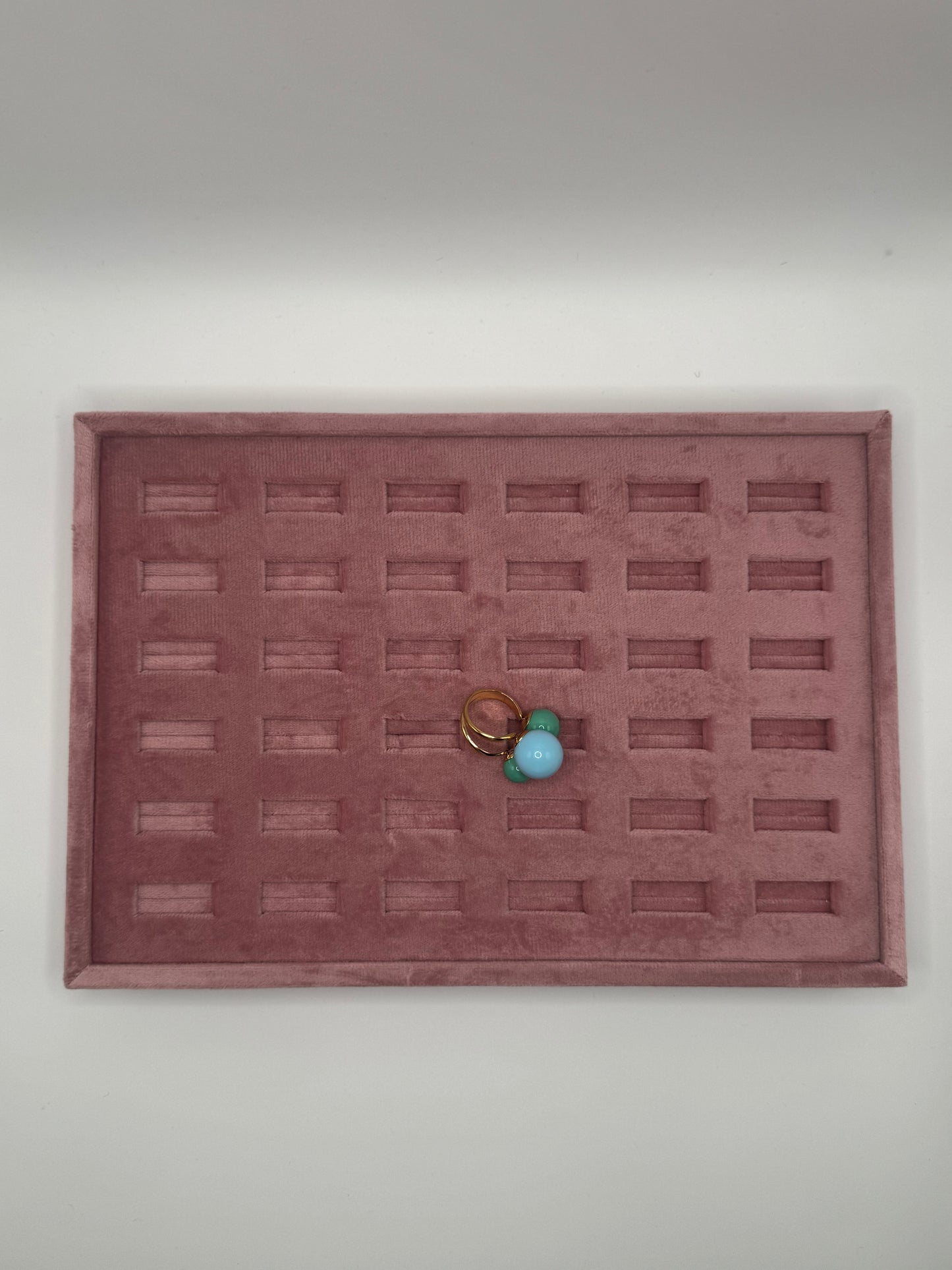 ANELLO PIETRE TURCHESE BASE ORO