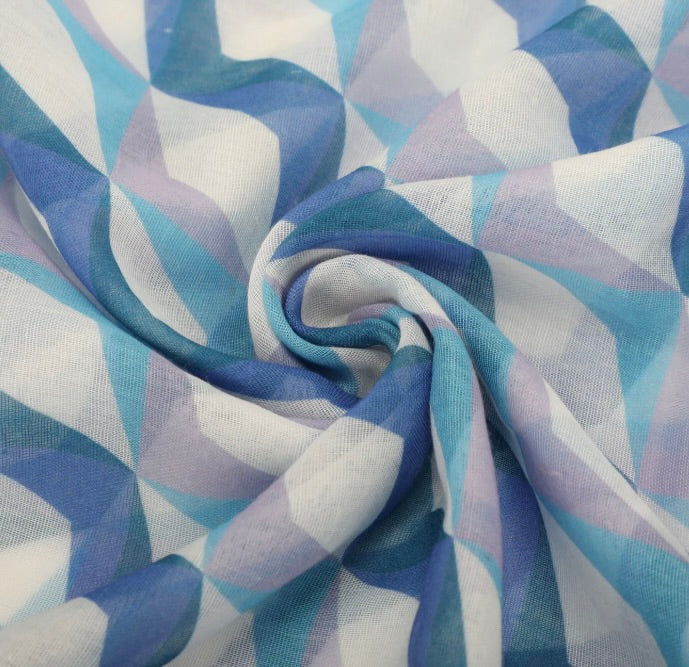 Mimì Muà FOULARD FANTASIA ARLECCHINO (180X80 cm)