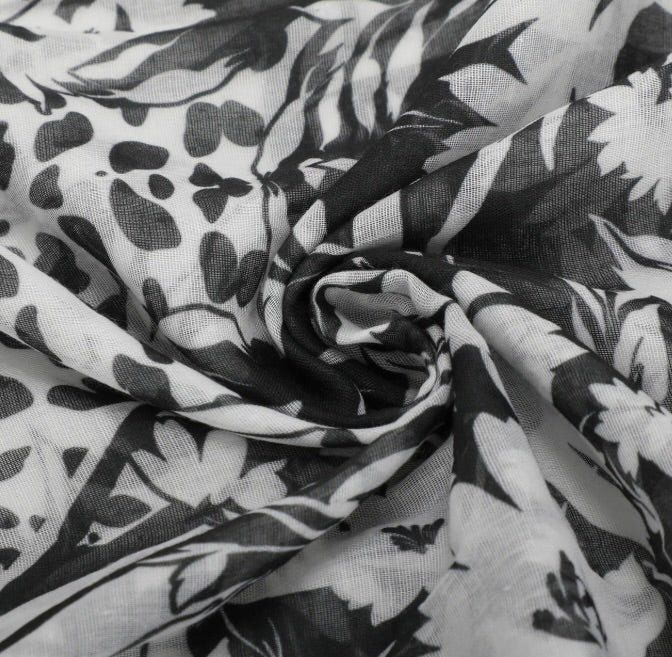 Mimì Muà FOULARD FANTASIA FLOWER SKIN (180X80 cm)