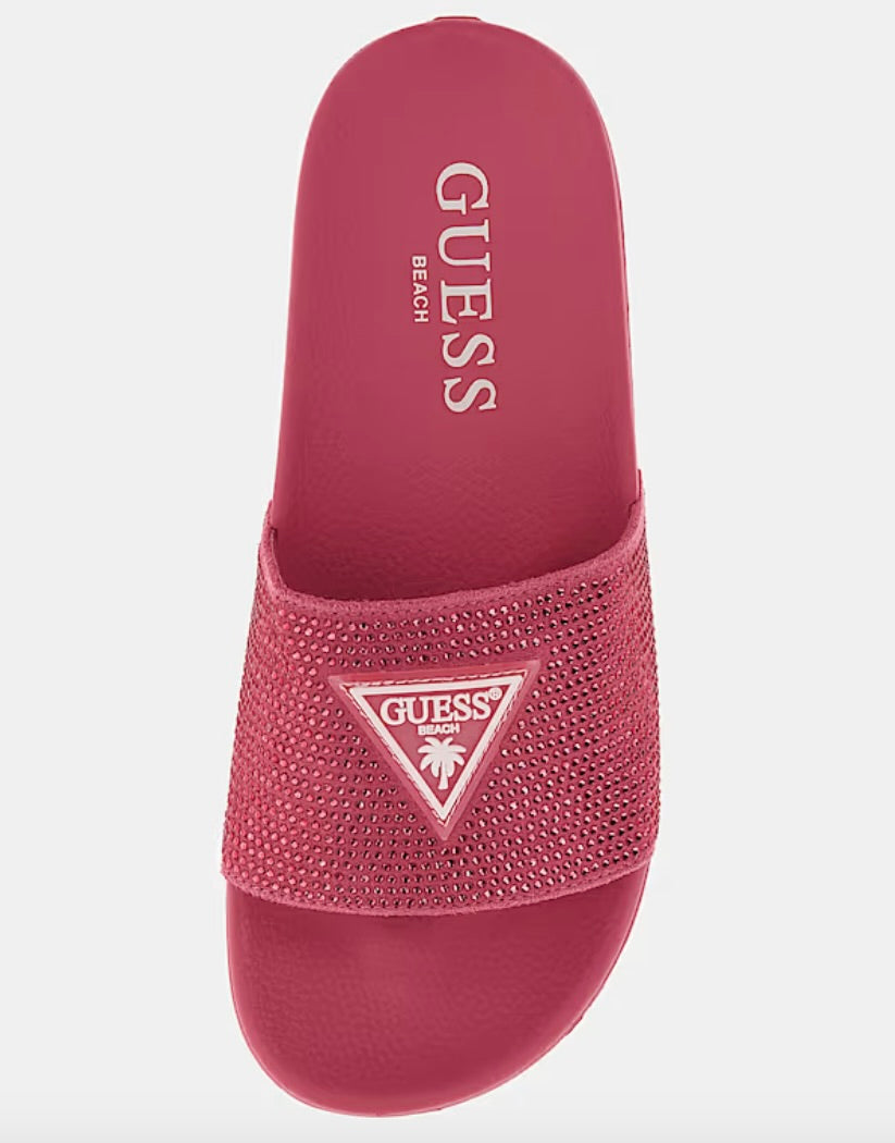 GUESS RUBBER SLIPPERS CON STRASS