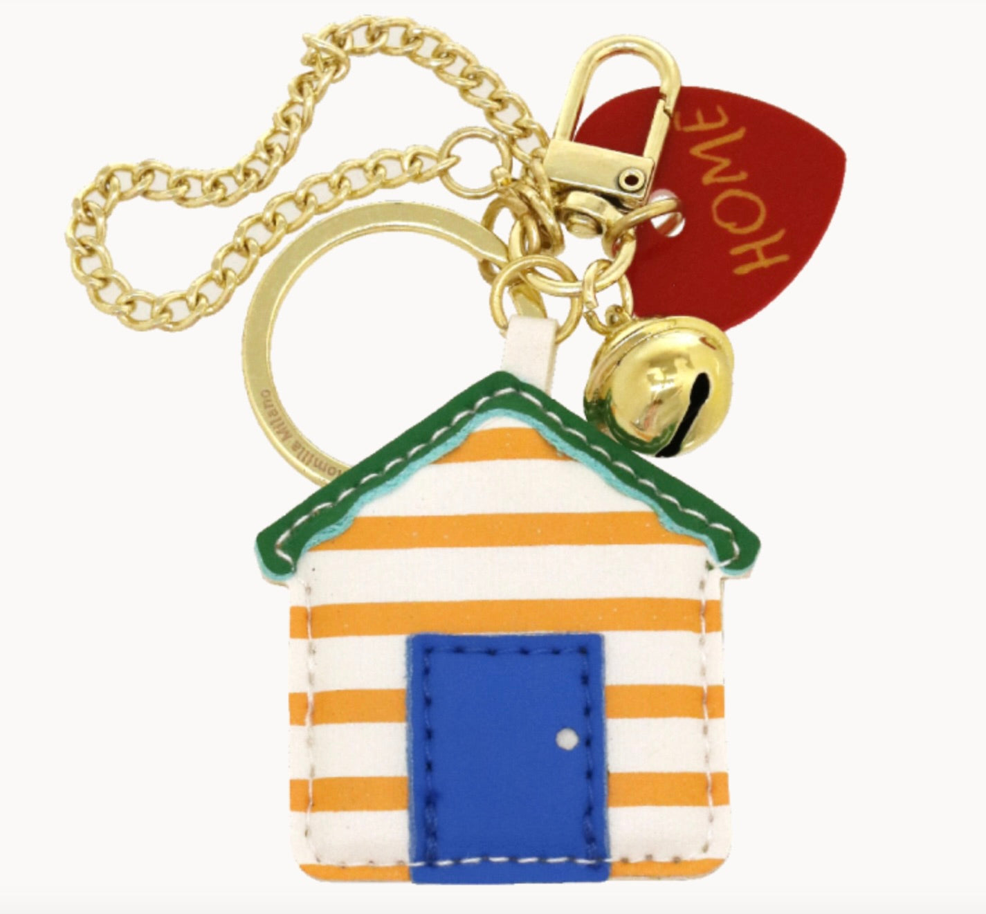 CAMOMILLA PORTACHIAVI CASA A RIGHE