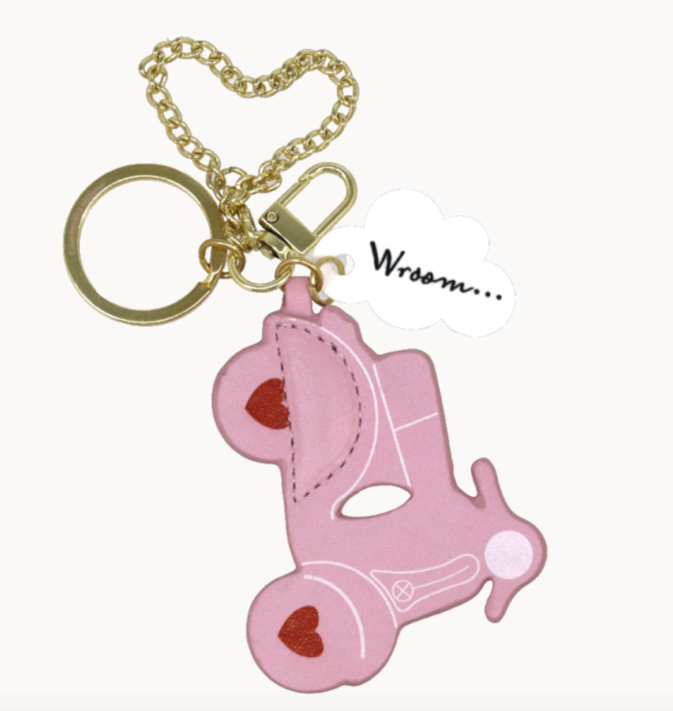 CAMOMILLA PORTACHIAVI VESPA ROSA