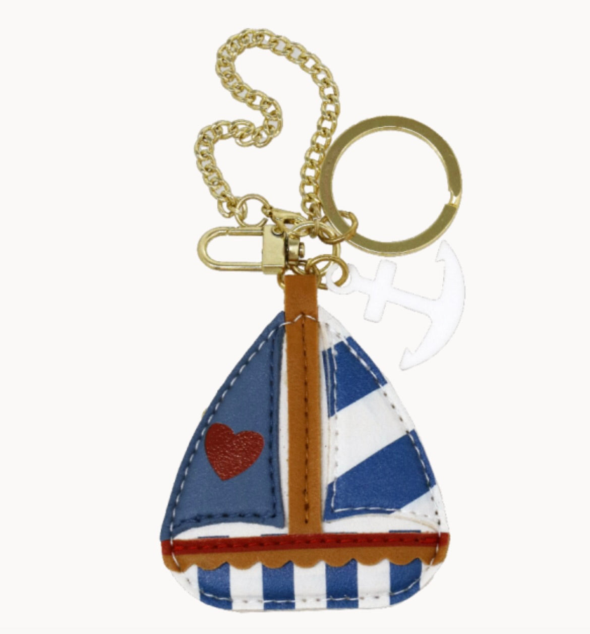 CAMOMILLA PORTACHIAVI BARCA A VELA