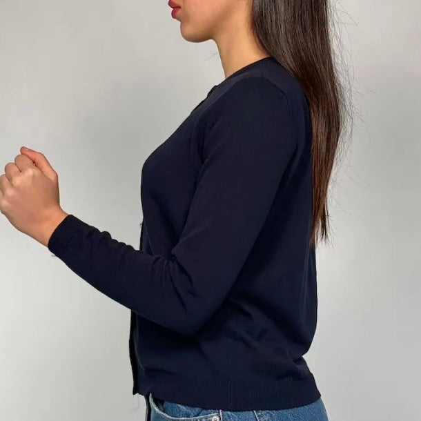 VICOLO CARDIGAN CON BOTTONI GIOIELLO