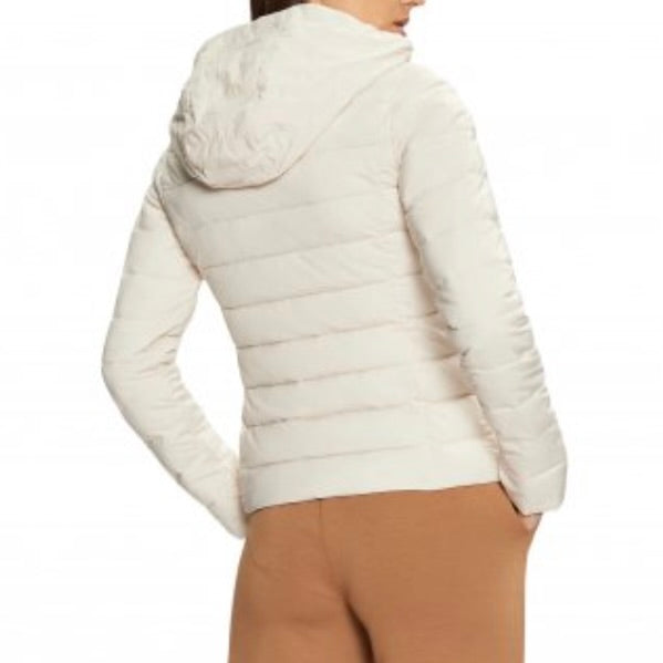 GUESS PIUMINO SFIANCATO CON LOGO IN METALLO