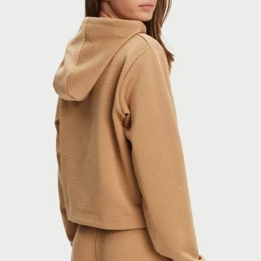 GUESS FELPA CON CAPPUCCIO LOGATA
