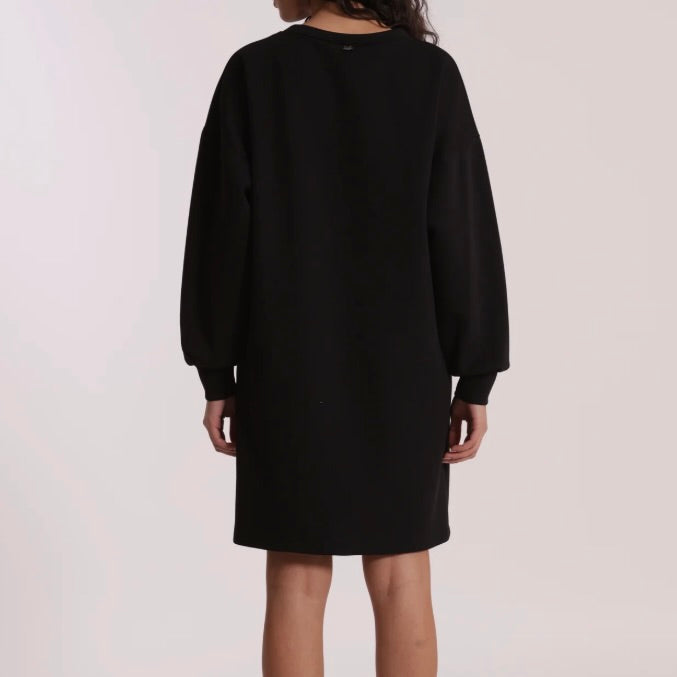 Mimì-Muà ABITO CORTO IN NEOPRENE CON PAILLETTES