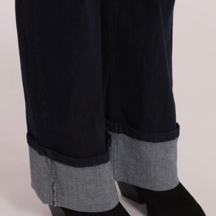 Mimì-Muà JEANS PALAZZO CON RISVOLTO