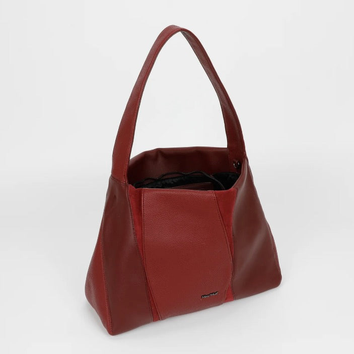 Mimì-Muà BORSA A SPALLA CON PATCHWORK