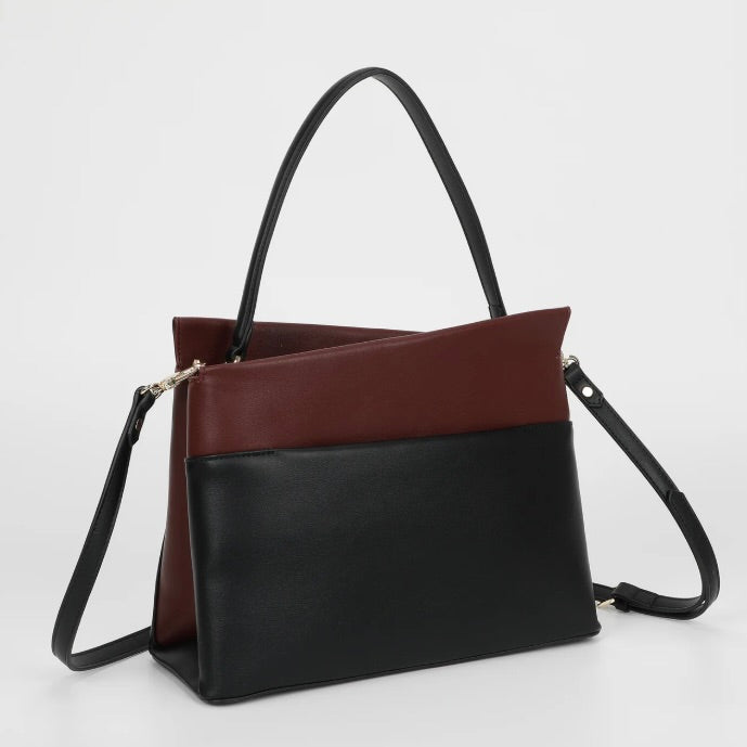 Mimì-Muà BORSA A SPALLA BICOLOR