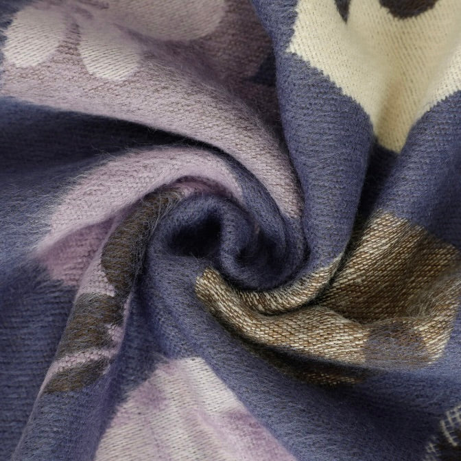 Mimì-Muà SCIARPA CON CUORI E FIORI