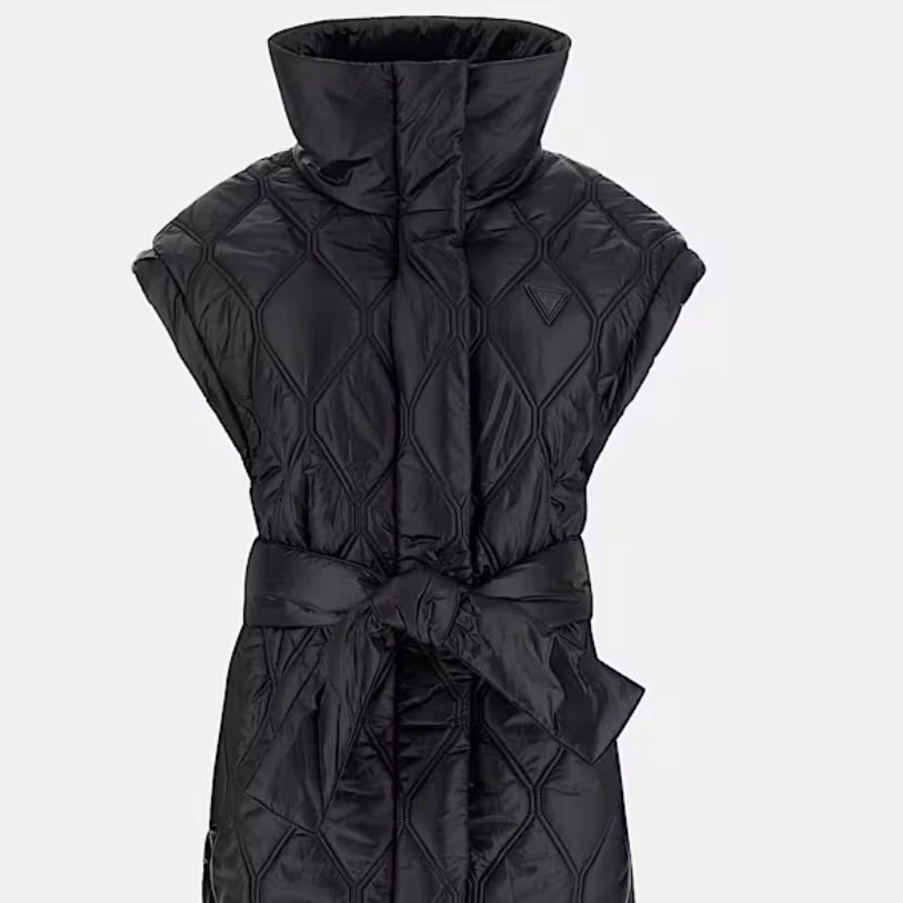 GUESS GILET CON CAPPUCCIO