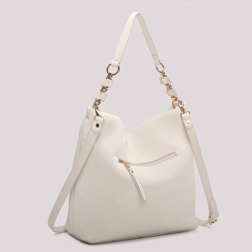 Mimì-Muà BORSA A SPALLA CON CATENA SUL MANICO