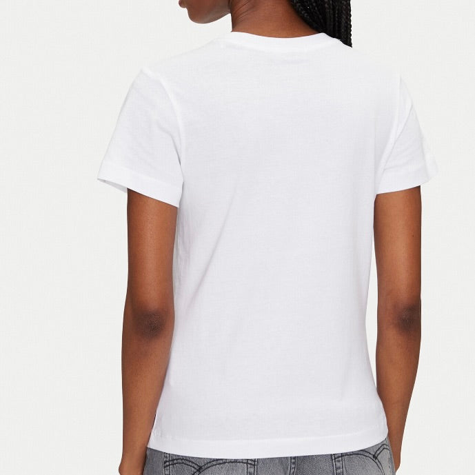 GUESS T-SHIRT CUORE+LOGO DI STRASS