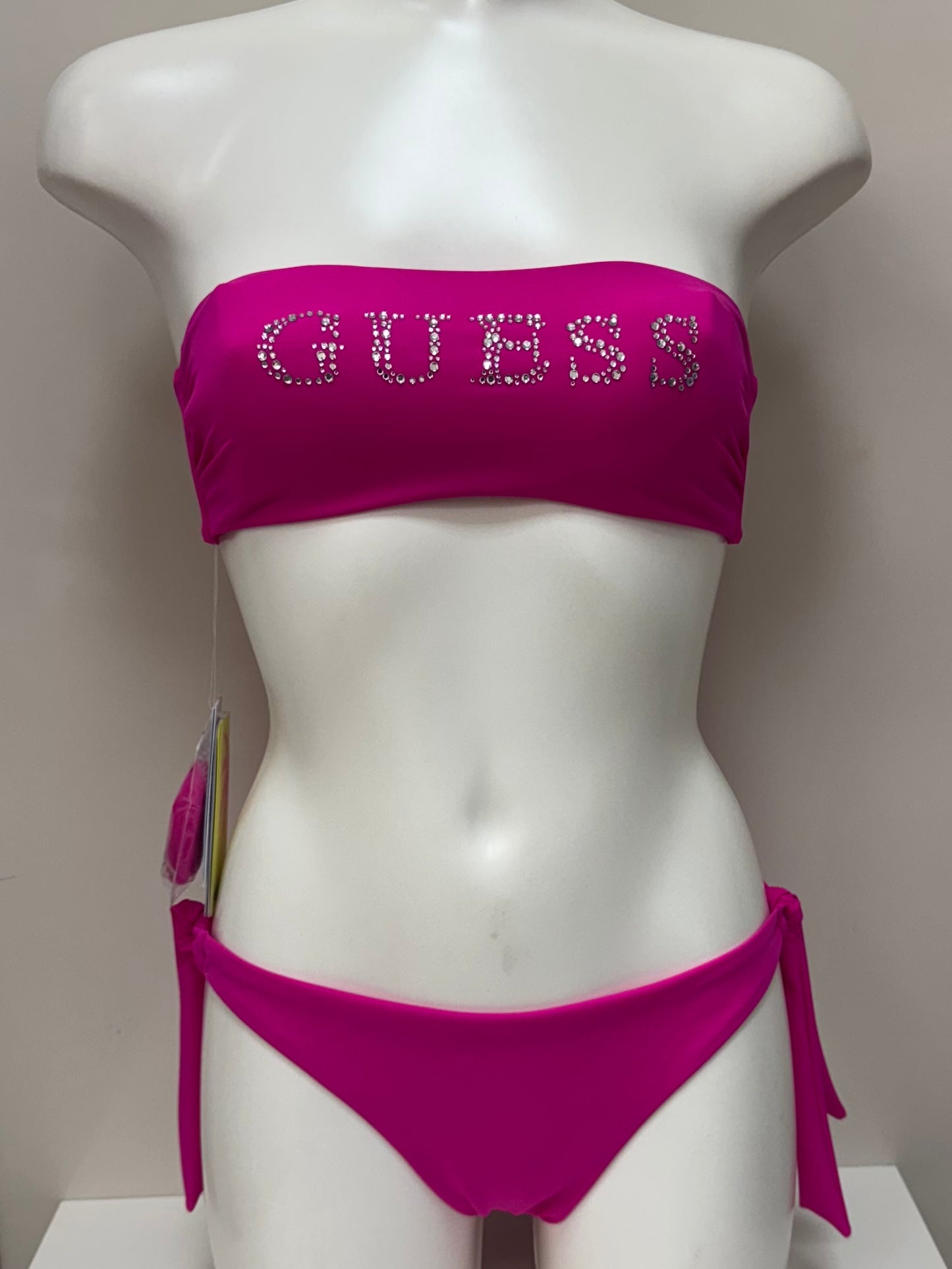 GUESS  BIKINI FASCIA CON LOGO STRASS