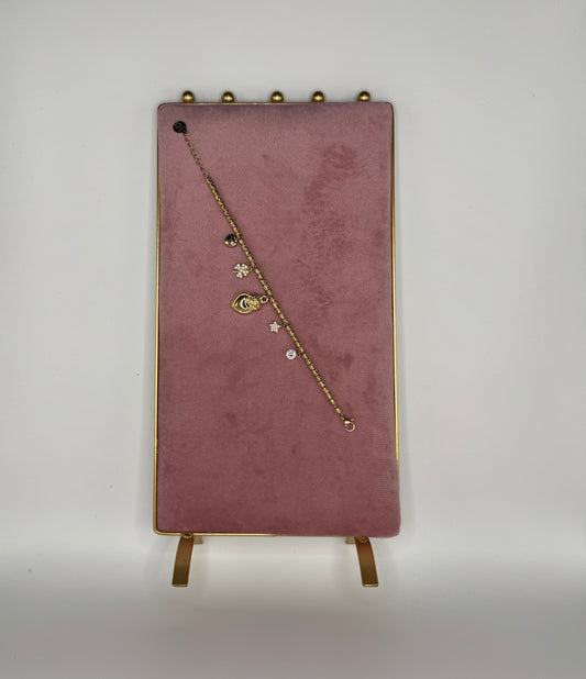 BRACCIALE CON CHARMS ORO