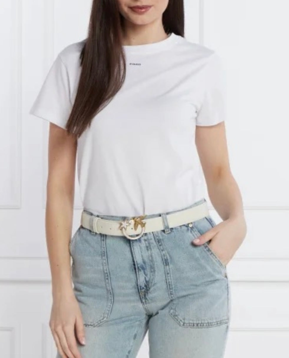 PINKO T-SHIRT BASIC CON LOGO