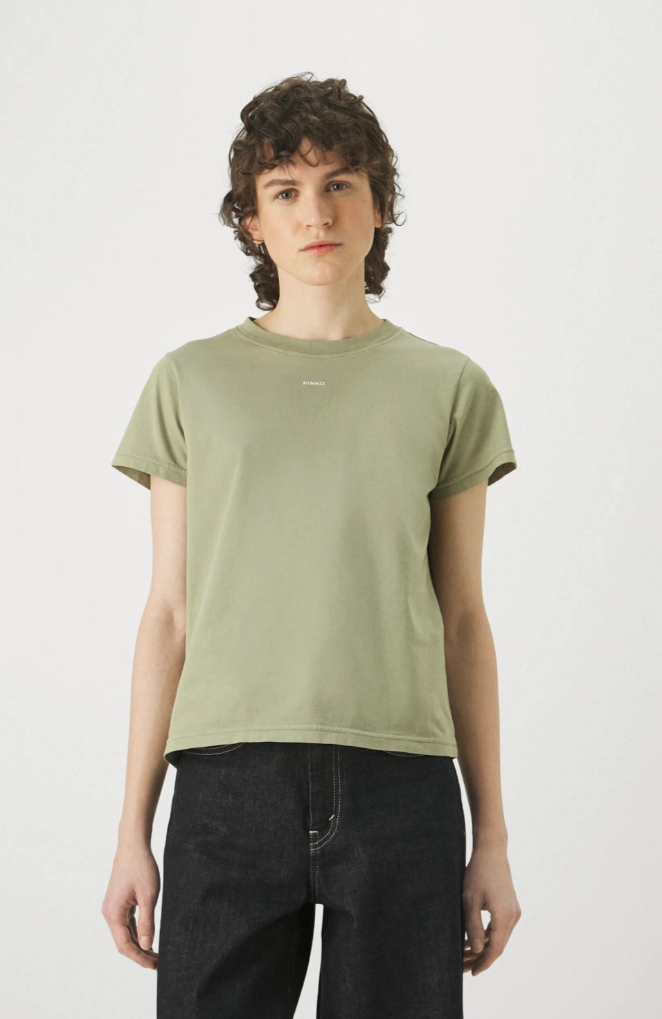 PINKO T-SHIRT BASIC CON LOGO