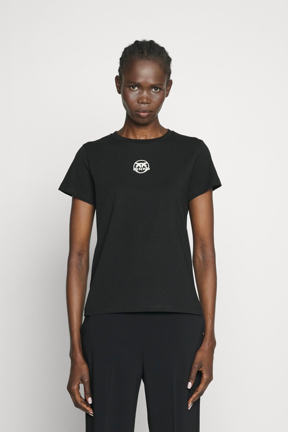 PINKO T-SHIRT JERSEY ST.LOGO