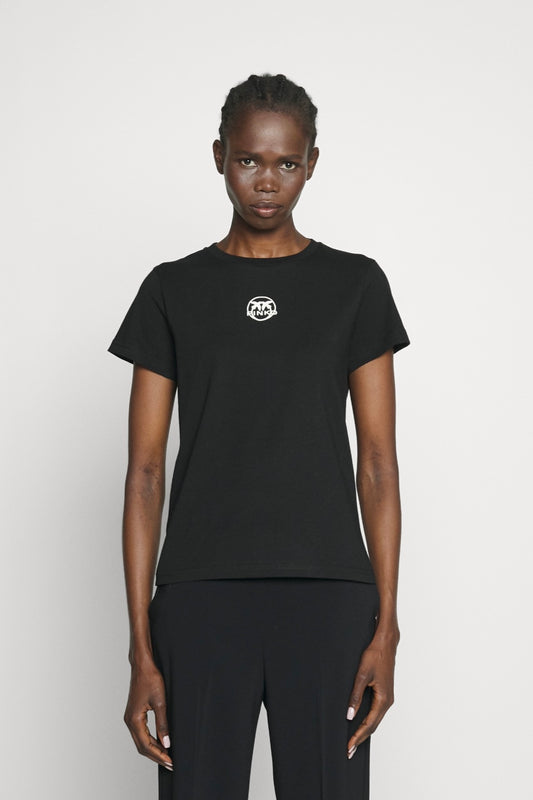 PINKO T-SHIRT JERSEY ST.LOGO