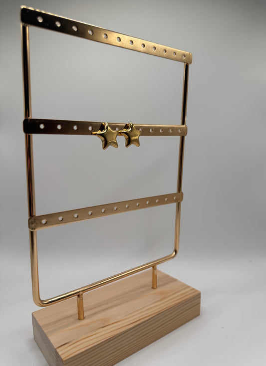 ORECCHINI STELLE ORO