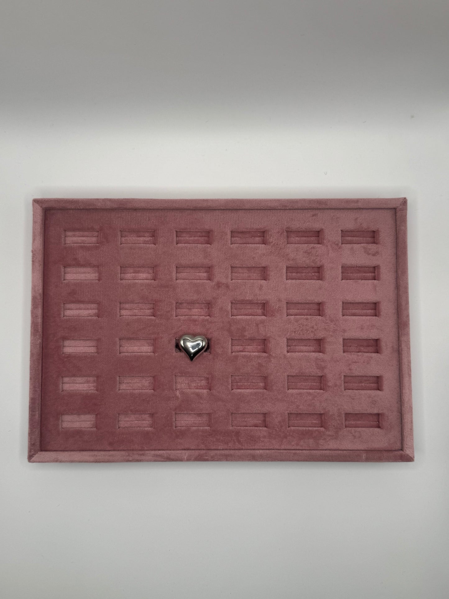 ANELLO CON CUORE 3D ACCIAIO