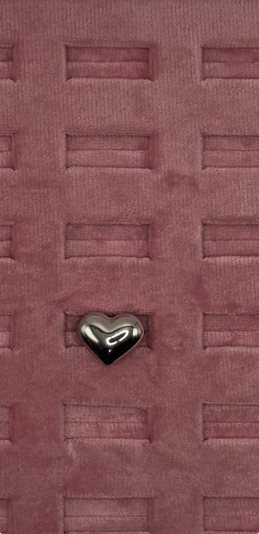 ANELLO CON CUORE 3D ACCIAIO