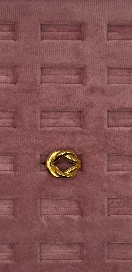 ANELLO CON NODO GRANDE ORO