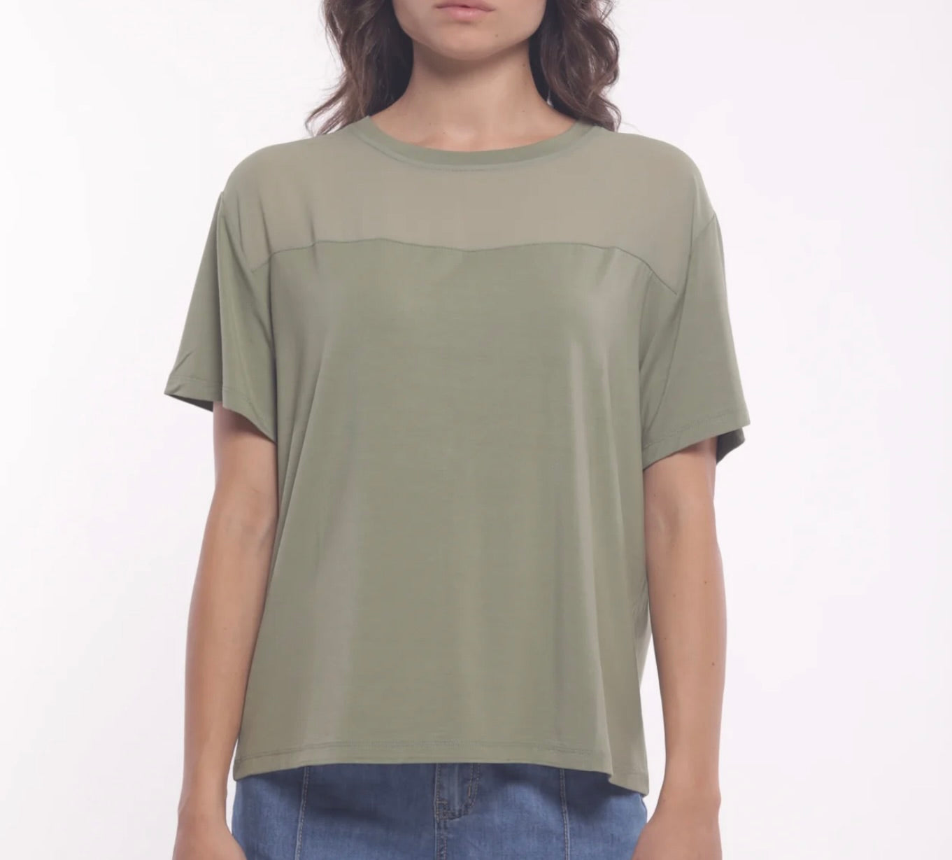 Mimì Muà T-SHIRT CON TRASPARENZE