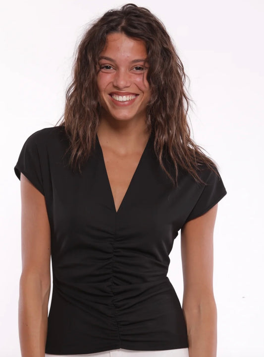 Mimì Muà BLUSA CON RIPRESE