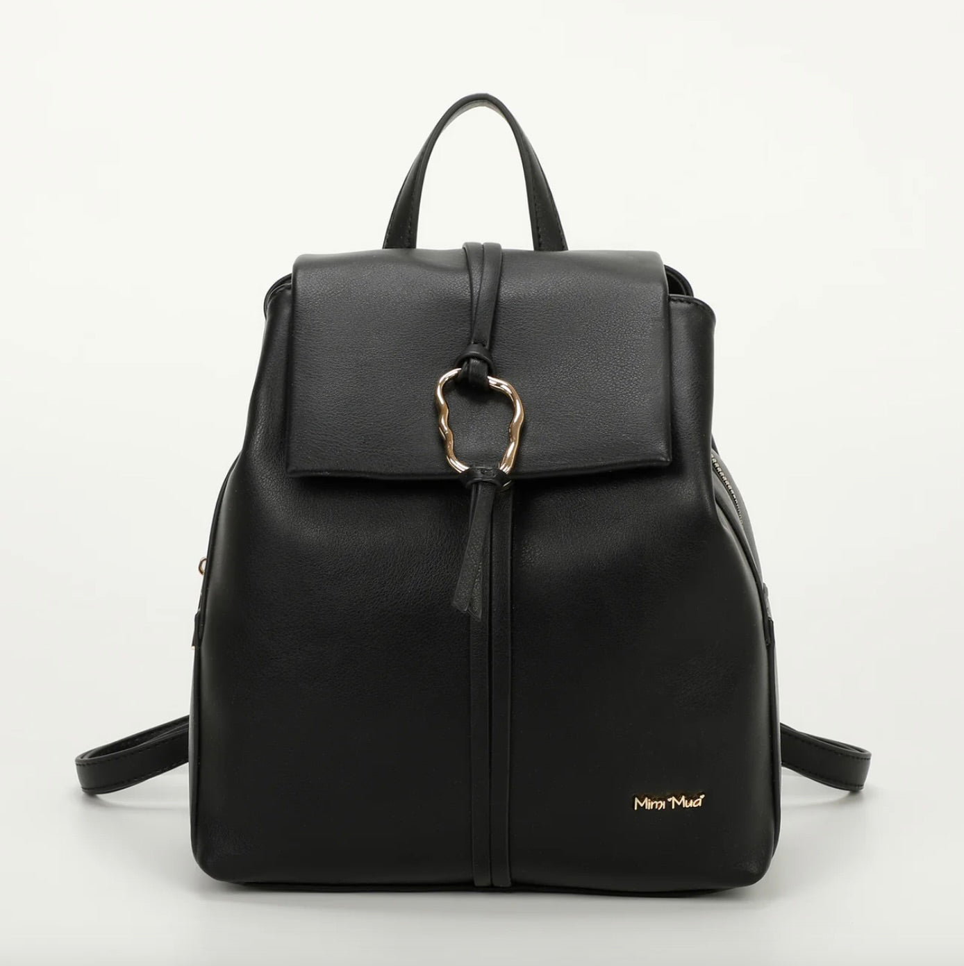 Mimì Muà ZAINO CON ACCESSORIO DORATO