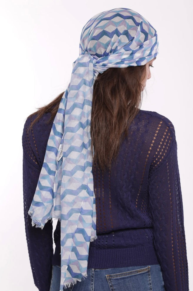 Mimì Muà FOULARD FANTASIA ARLECCHINO (180X80 cm)