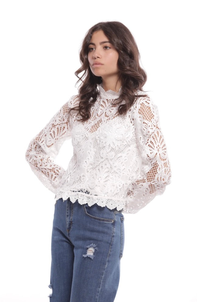 Mimì Muà BLUSA RICAMATA