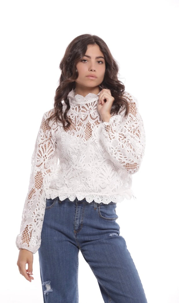 Mimì Muà BLUSA RICAMATA