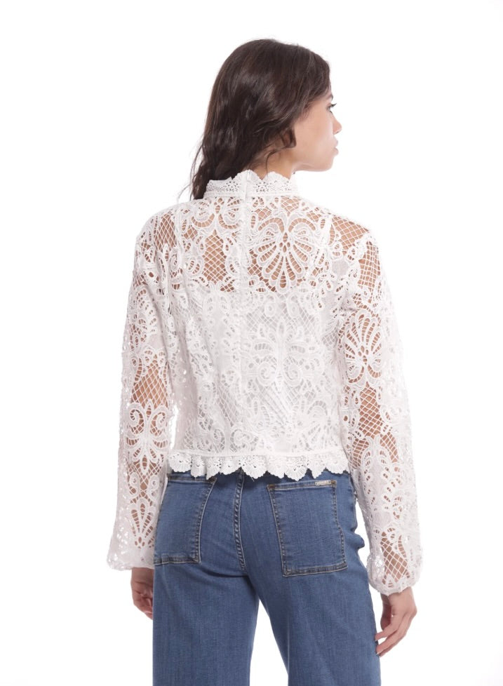Mimì Muà BLUSA RICAMATA
