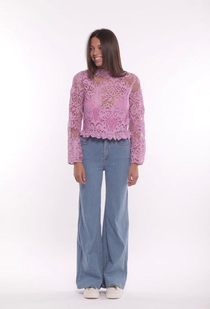 Mimì Muà BLUSA RICAMATA