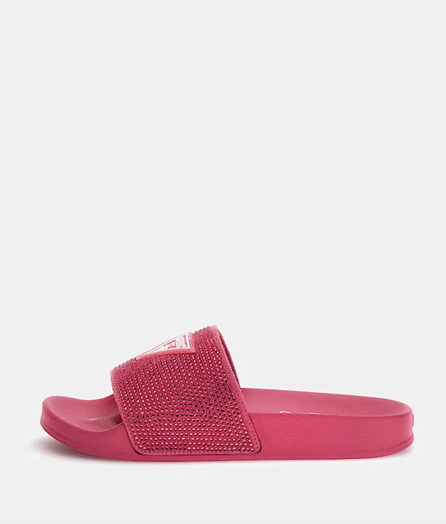 GUESS RUBBER SLIPPERS CON STRASS