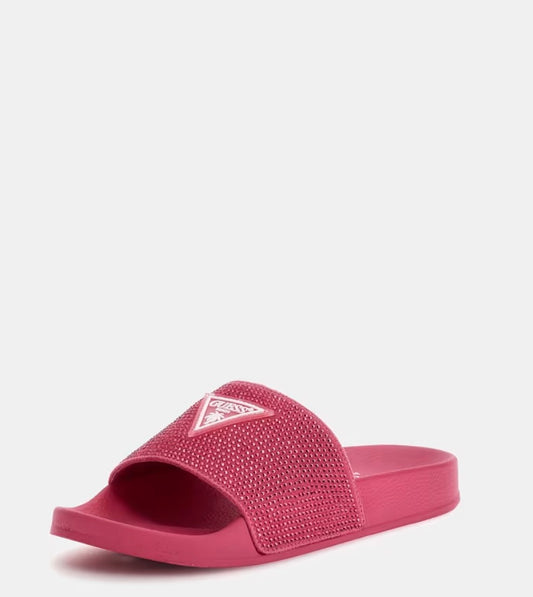 GUESS RUBBER SLIPPERS CON STRASS