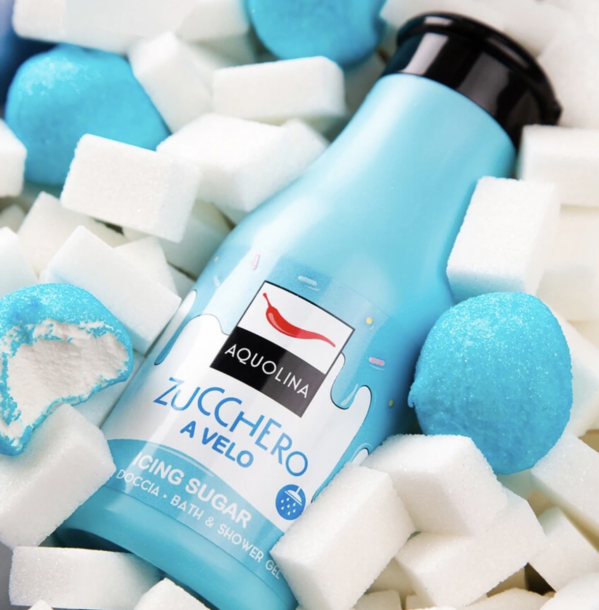 AQUOLINA BAGNO DOCCIA ZUCCHERO A VELO 500 ML