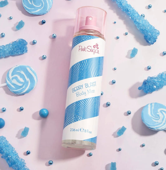 AQUOLINA PINK SUGAR BERRY BLAST BODY MIST