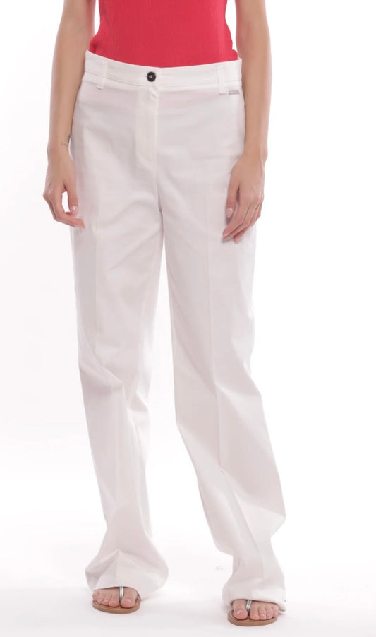 Mimì Muà PANTALONE PALAZZO IN GABARDINA