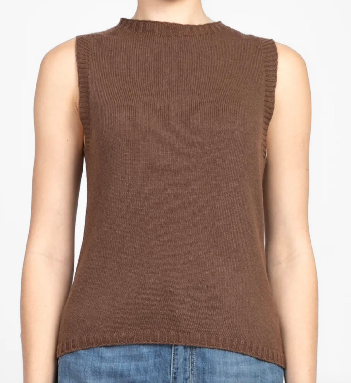 VICOLO GILET IN MAGLIA