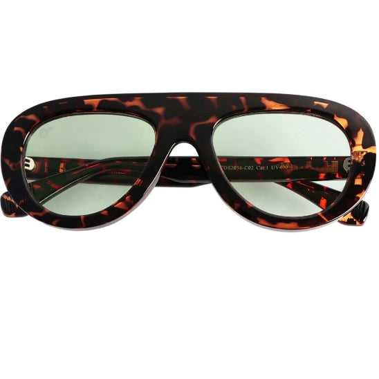 OS SUNGLASSES LIMA TARTARUGATO VERDE