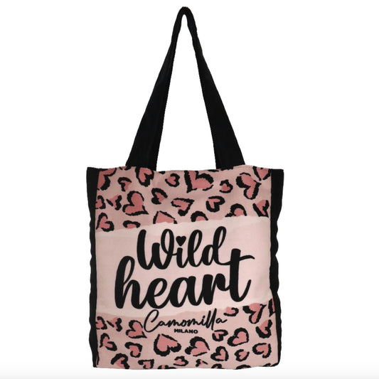 CAMOMILLA SHOPPING BAG MARE SPUGNA HEART