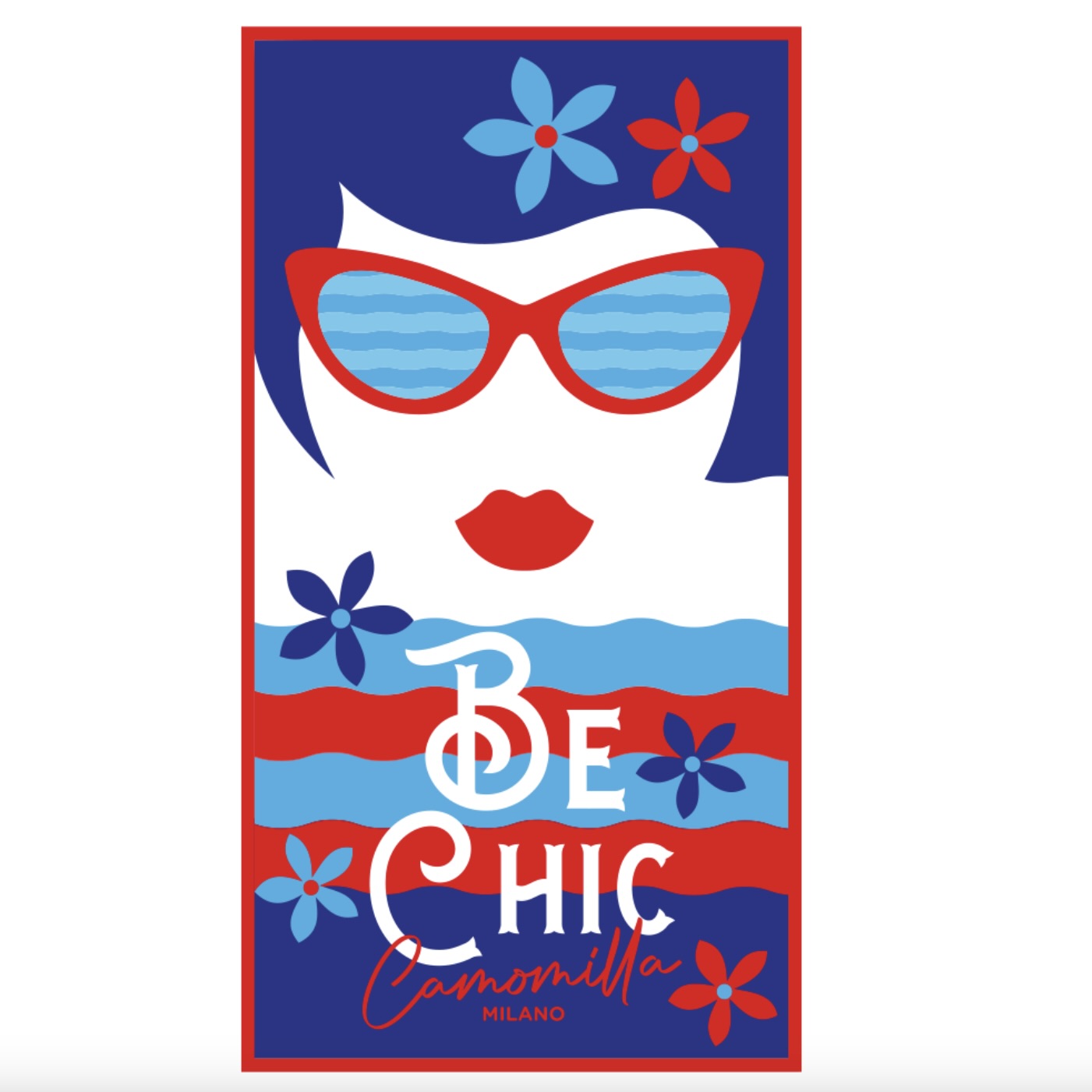 CAMOMILLA TELO MARE SPUGNA BE CHIC