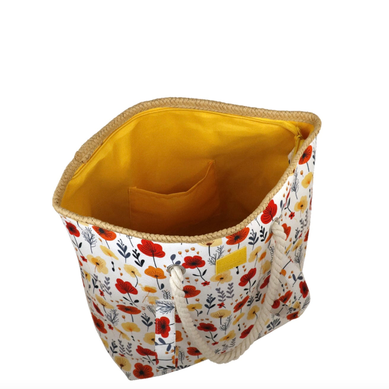 CAMOMILLA BORSA MARE+STUOIA PAPAVERI