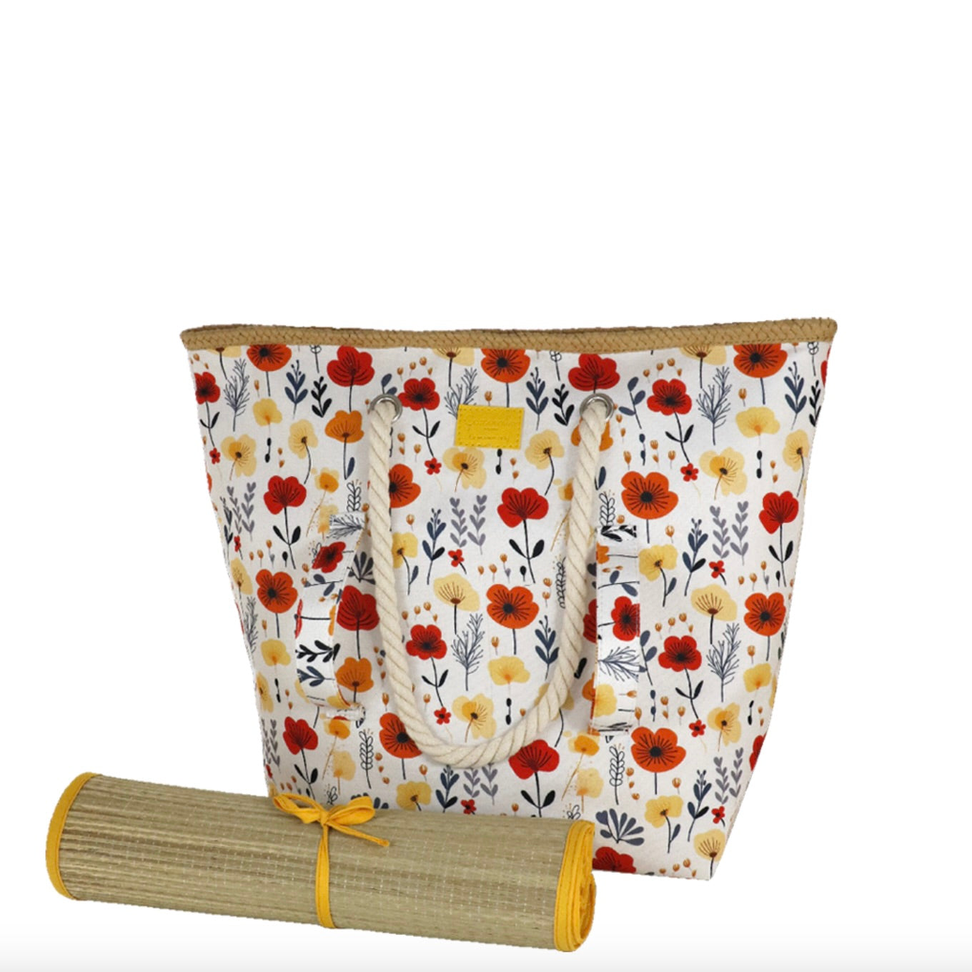 CAMOMILLA BORSA MARE+STUOIA PAPAVERI